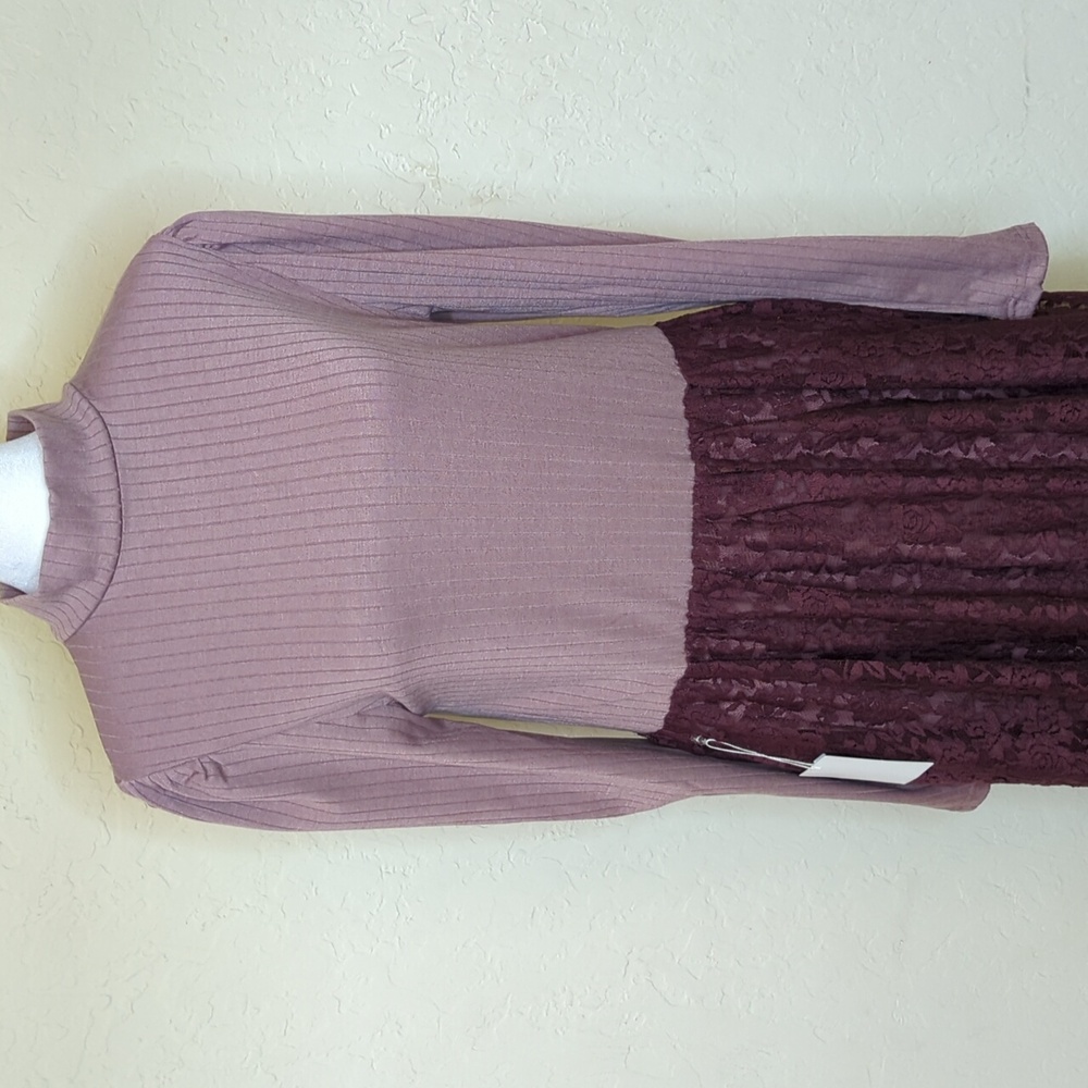 JOYFOLIE Mia Joy Bijourn Maxi Dress With Pockets In Dusty Orchid Size Medium - Picture 6 of 12